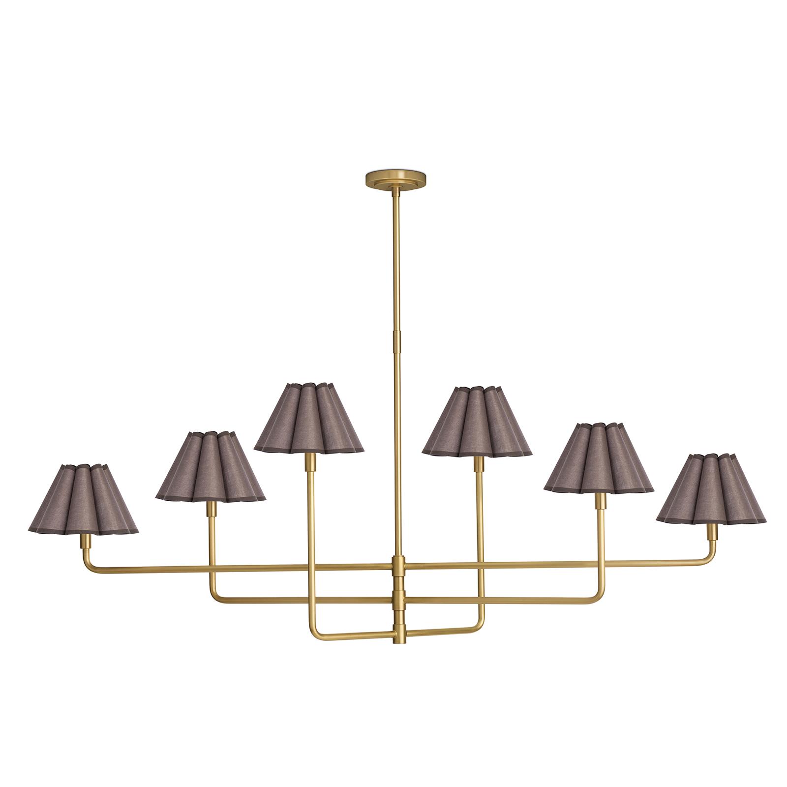 Polly Chandelier (Natural Brass) | Regina Andrew Detroit